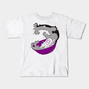 Pride Noodles - Asexual Kids T-Shirt